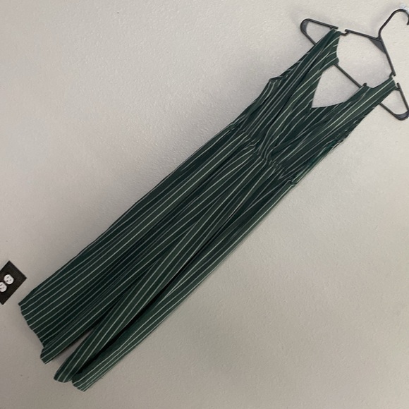 Green striped Romper - Picture 2 of 2